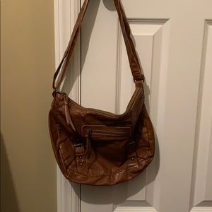 Soft foo leather cross body